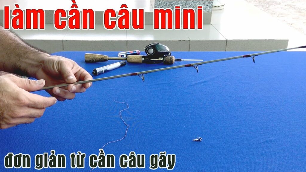 Cần câu máy mini Nhật - Xu hướng mới trong câu cá