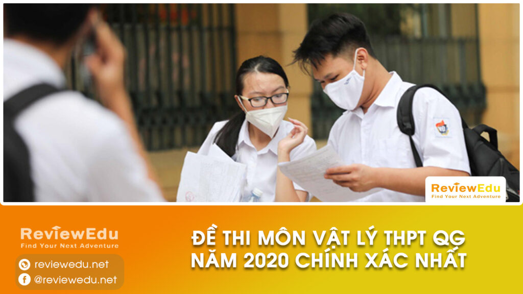 Đáp án đề thi lý 2020